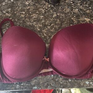 Victoria’s Secret  Burgundy Bra
